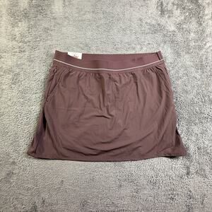 Soybu NEW L Women Resort Skort Smoky Purple Stretch Waist Tennis Pickleball